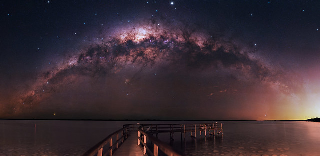 Milky Way at Lake Clifton, Western Australia