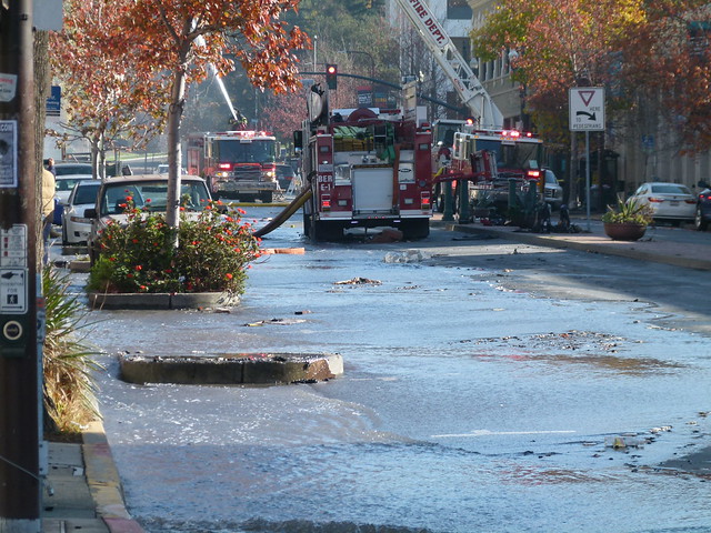 Downtown Berkeley fire 2/11