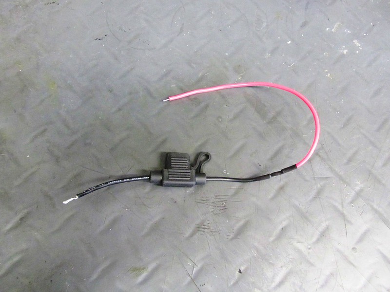 GPS Harness Mini-Fuse Holder Removed