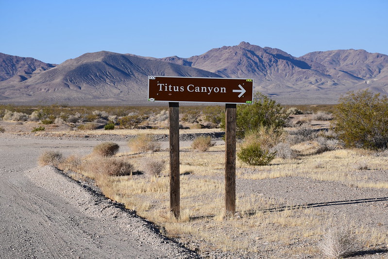 Titus Canyon To Leadfield Ghost Town ~ Death Valley National Park