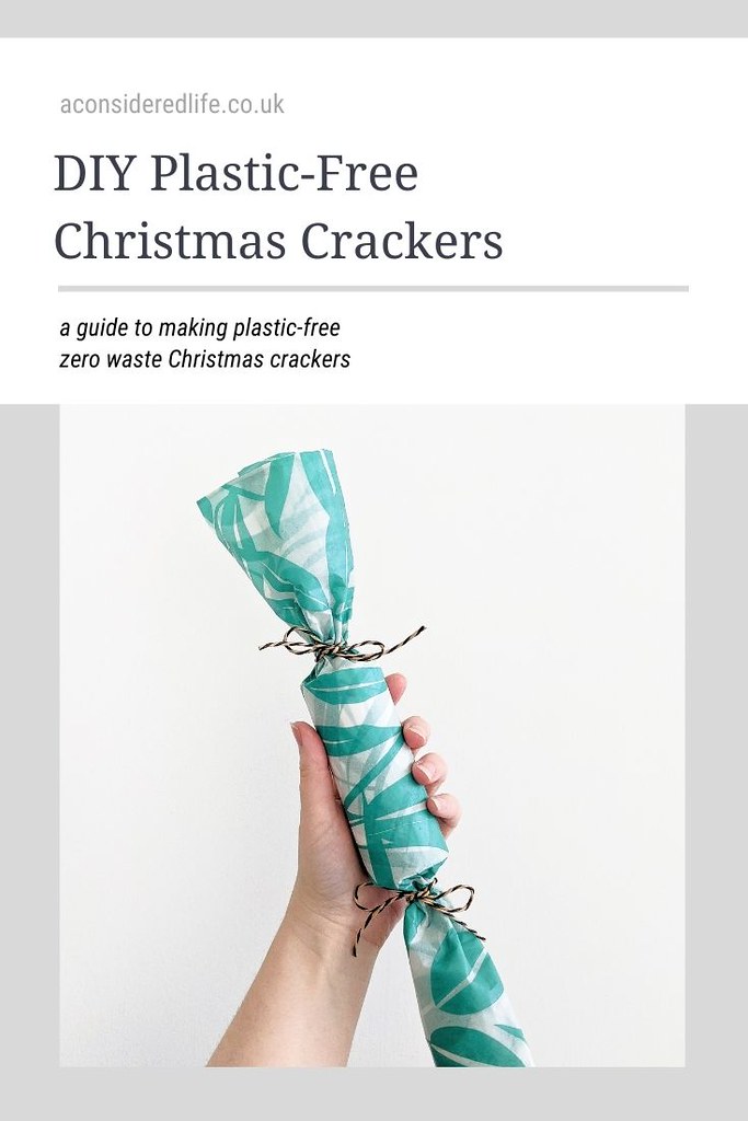 DIY Plastic-Free Christmas Crackers