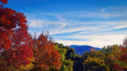 olympus autumn mountain clouds