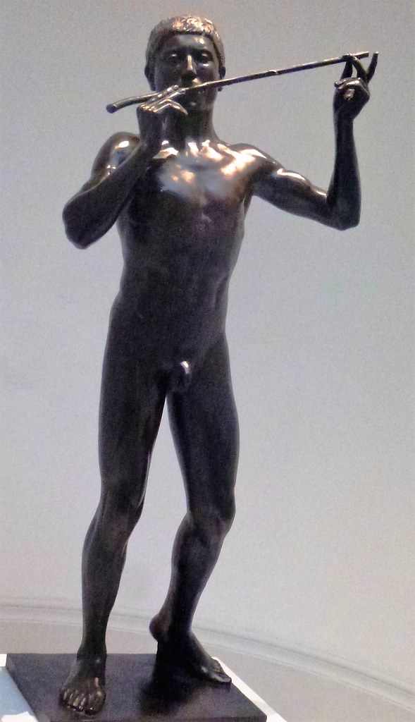 James Harvard Thomas, Thyrsis, (bronze), 1912