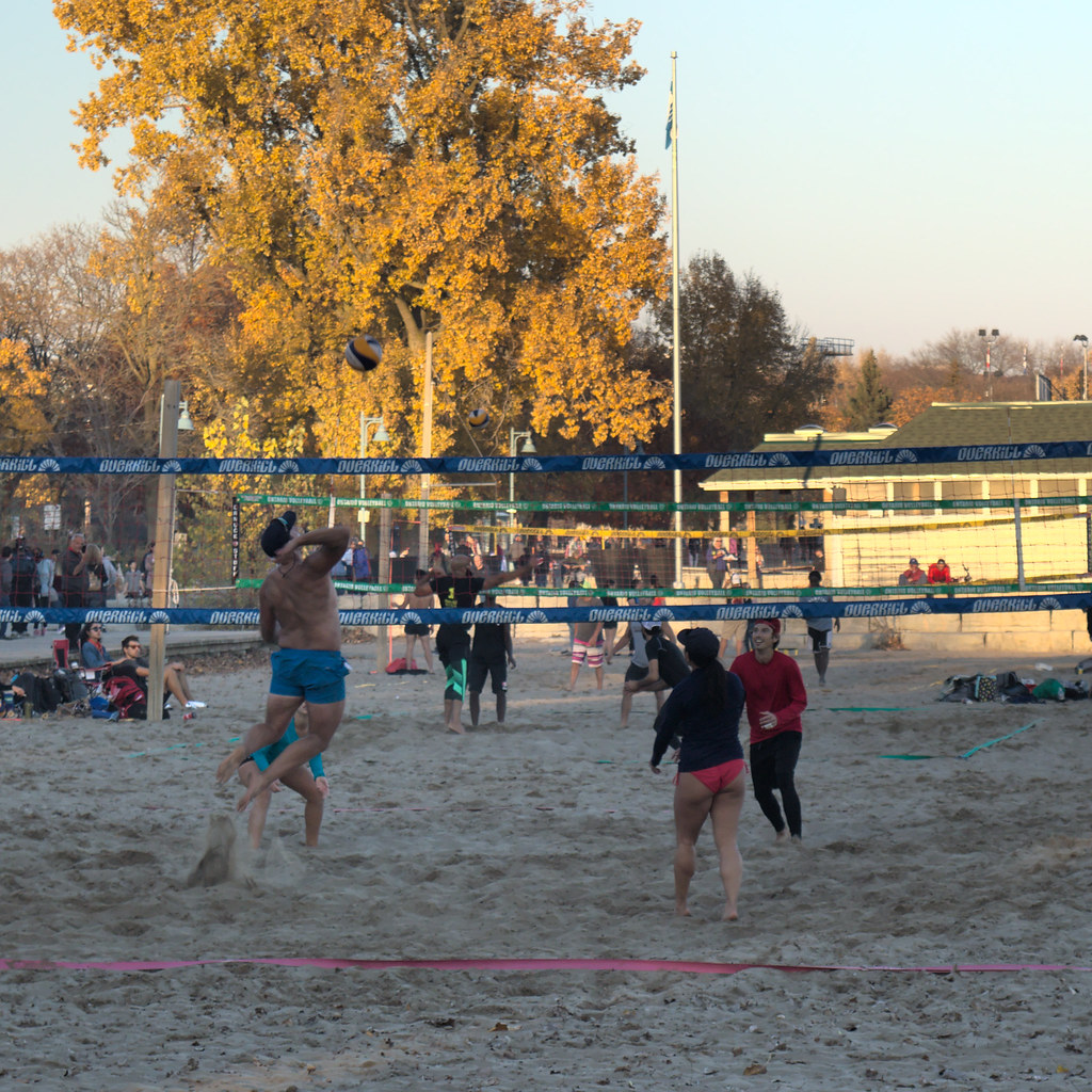 Volleyball at Woodbine Beach