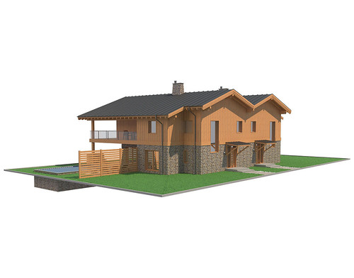 Chalet House 5 | by 3D_MODELS
