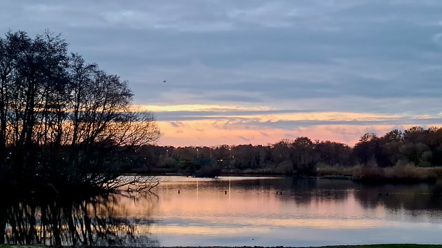 Fleet Pond Sunset