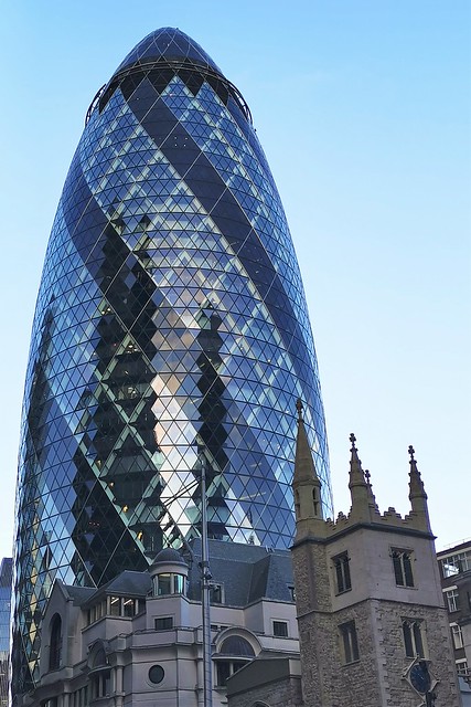 No. 30 St. Mary Axe.. 'The Gherkin' Building