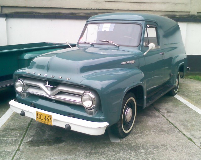 1955 Mercury panel truck