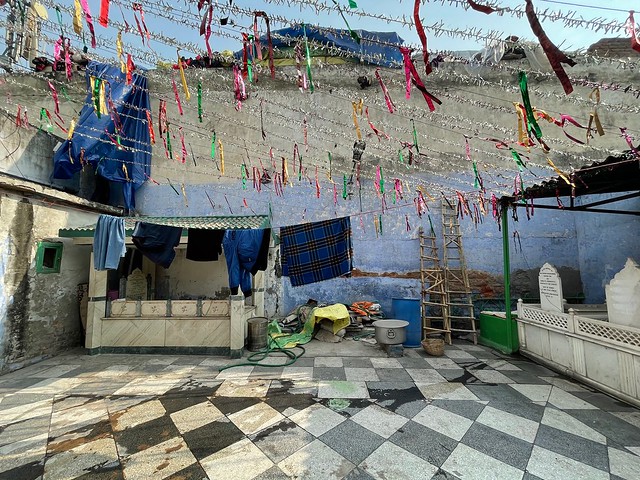 City Landmark - Blue Wall, Sheikh Kaleemullah Jehanabadi's Sufi Shrine