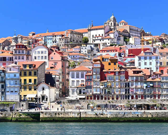 Vistas de Oporto desde Vila Nova de Gaia