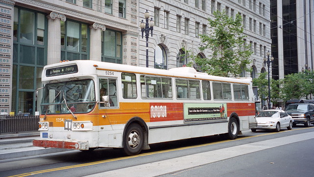 1998-07 San Francisco Trolleybus Nr.5254
