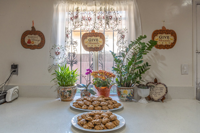 Mom's Persimmon Cookies for Thanksgiving