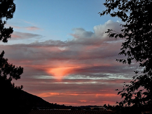 photo ranchobernardo sandiego california sunset clouds sky pinkblue pink blue