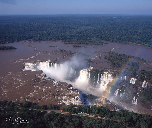 Iguaçu aerial view