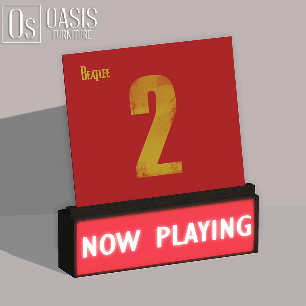 Oasis: Vinyl Record Holder