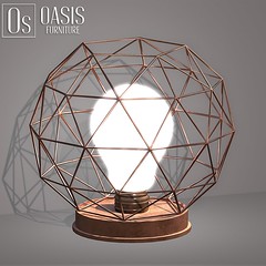 Oasis: Copper Wire Lamp