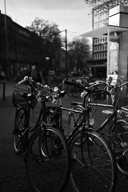 bokeh bikes @ Düsseldorf, Germany