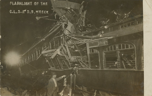 Chicago, Lake Shore & South Bend Railway Wreck, June 19, 1909 - Porter, Indiana