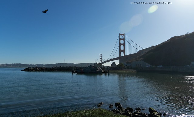 Golden Gate Bridge from Coast Guard Patrol Station