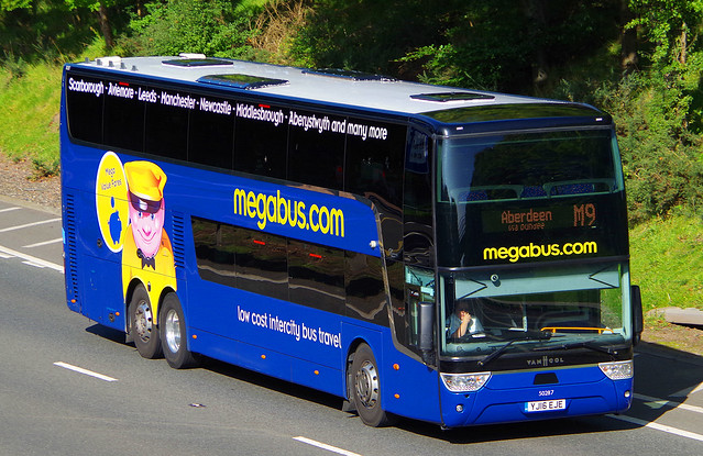 VANHOOL TDX27 Astromega megabus.com Stagecoach Cumbernauld