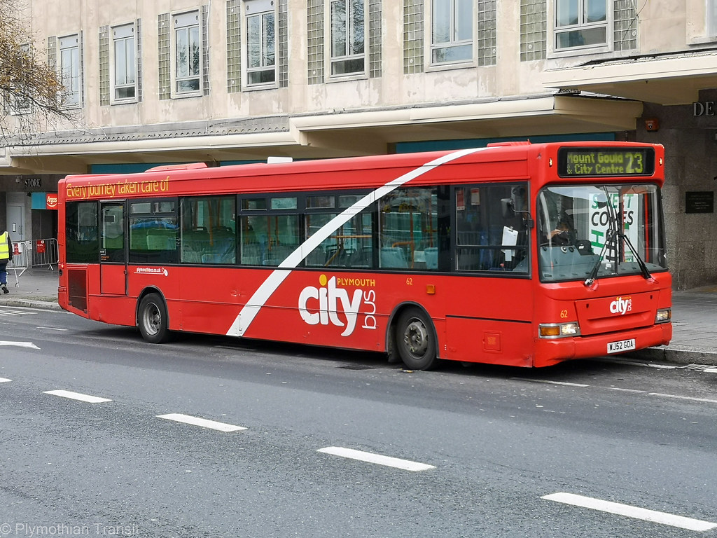 Plymouth Citybus 062 WJ52GOA