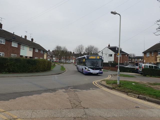 Fitst Essex bus in Chelmsford