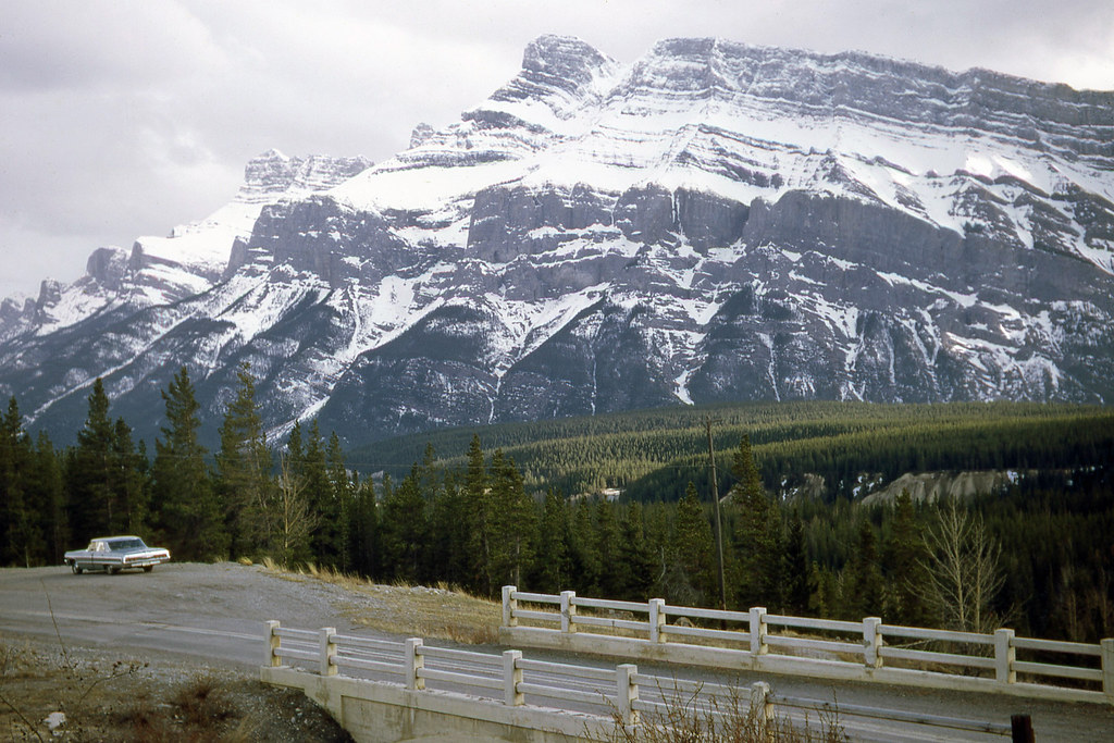 Banff NP in my '64 Impala (1971 : photo 1 of 3)