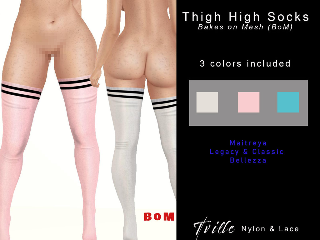 Tville –  Thigh high socks