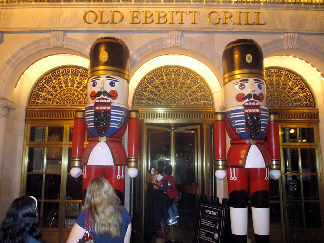 Front Entrance of Old Ebbitt Grill During Thanksgiving 2020