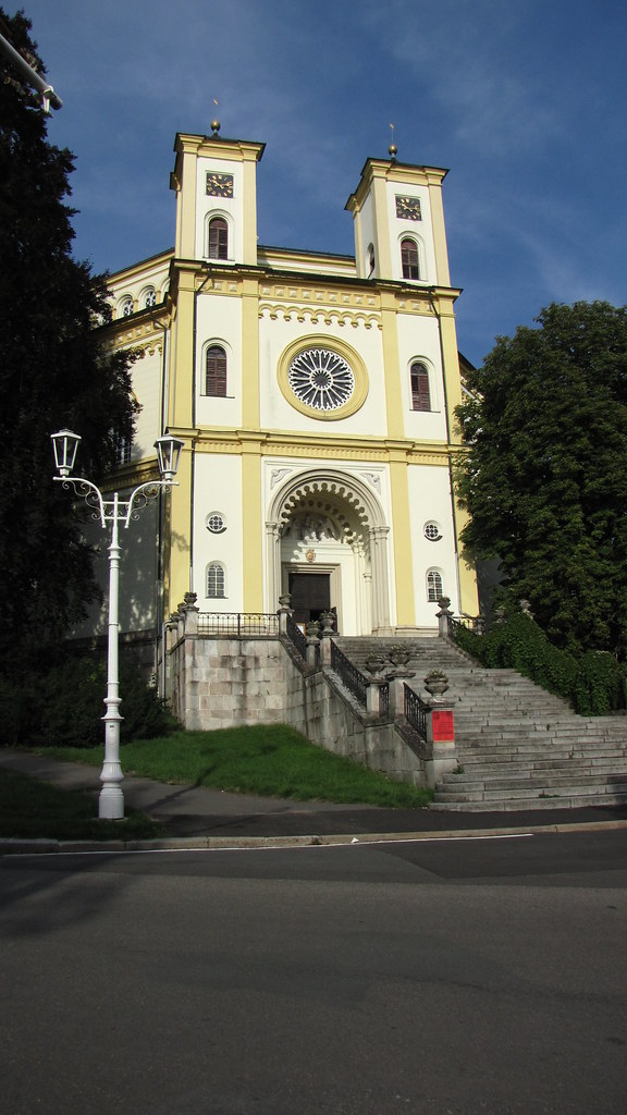 kostel Nanebevzetí Panny Marie v Mariánských Lázních