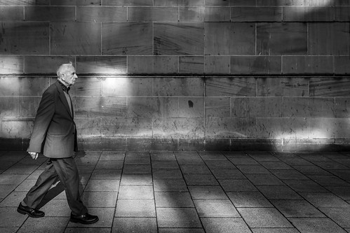 leanneboulton candid urban bnw street portrait profile streetphotography candidstreetphotography candidportrait streetlife sociallandscape old elderly man male face expression mood feeling atmosphere walk walking stride wall sidewalk pavement reflected light sunlight shadow dappled timing composition tone texture detail naturallight outdoor city scene human life living humanity society culture lifestyle people canon canon5dmkiii 24mm wideangle ef2470mmf28liiusm black white blackwhite bw mono blackandwhite monochrome glasgow scotland uk