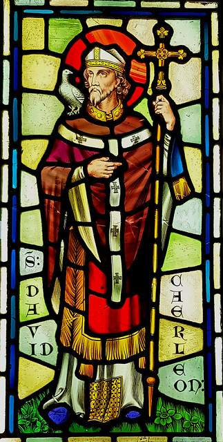 Castell Coch Chapel Cardiff - St David Window