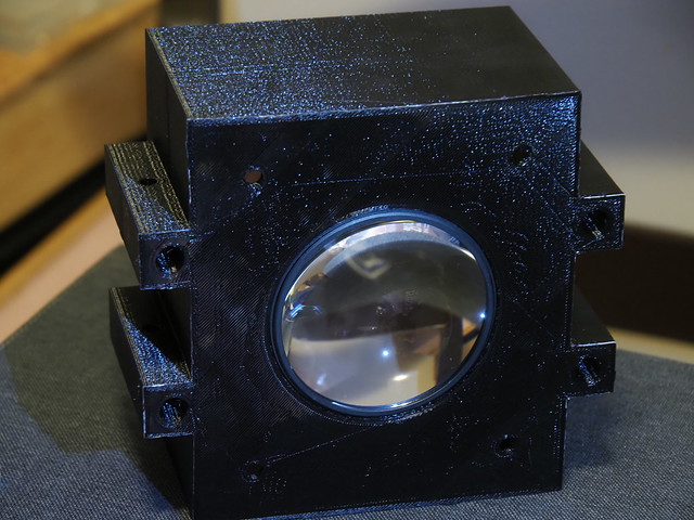 4x5 Camera - Front Without Aperture or Shutter Installed.