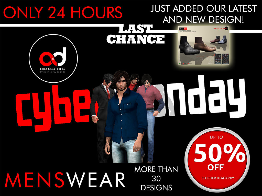 ! A&D Clothing ~ Cyber Monday 2020