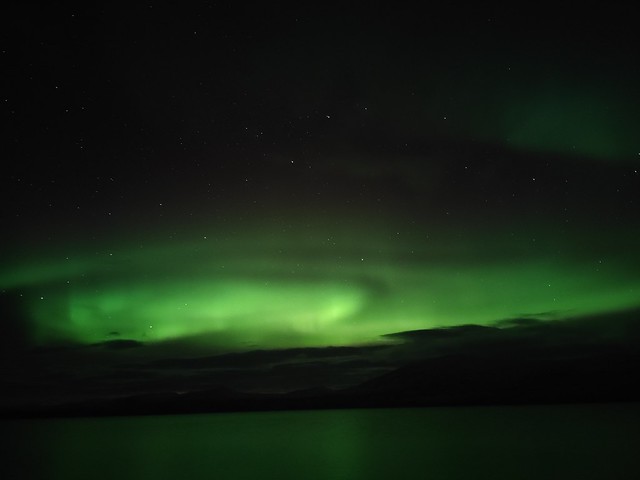 Aurora boreal en Laponia Sueca