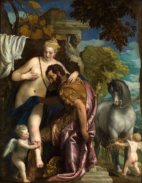Paolo Veronese, Mars und Venus vereint durch die Liebe - Mars and Venus United by Love