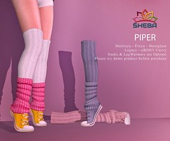 [Sheba] Piper sneakers with Socks @Cosmopolitan