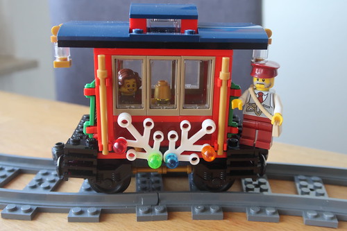 Reisewaggon meines Lego-Weihnachtszuges