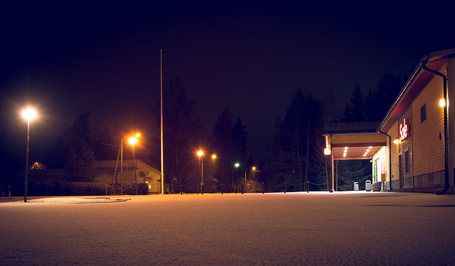 Winter night