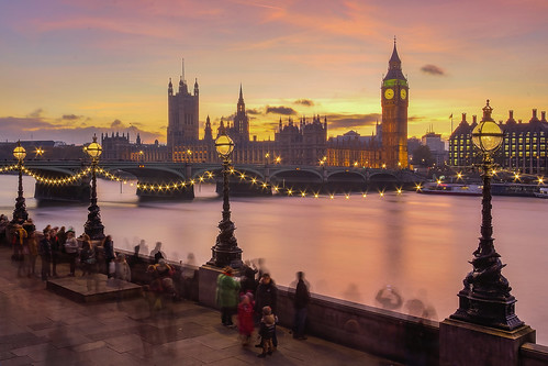 westminster london housesofparliament thames sunset andreapucci bigben riverside
