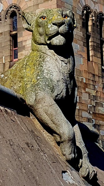 Cardiff Castle - The Animal Wall - Wales
