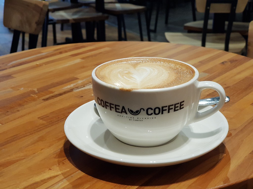 拿鐵咖啡 Latte rm$13 @ Coffea Coffee SS2