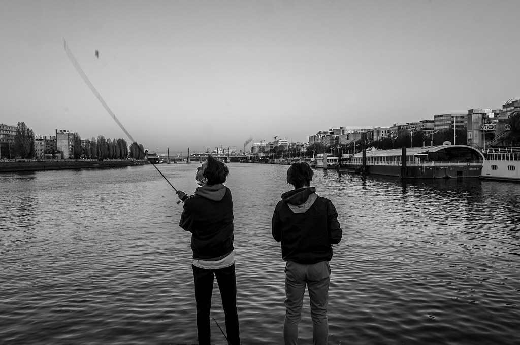 Pêcheurs de Seine - Seine fishermen