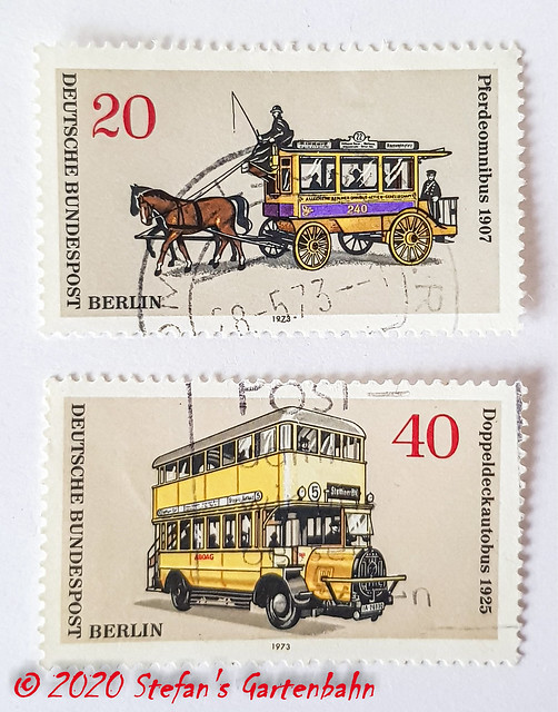 Deutsche Bundespost Berlin - Berliner Verkehrsmittel
