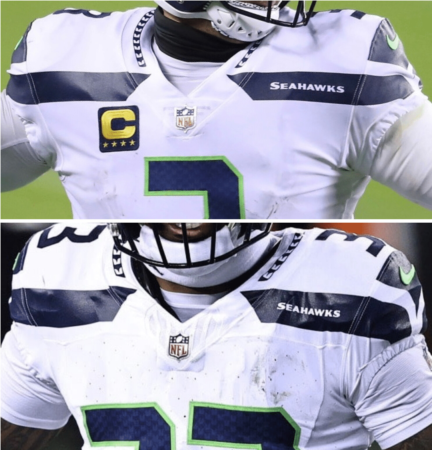 Angreb Konfrontere skrædder Nike Quietly Debuts New NFL Uni Template on 'MNF'
