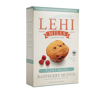Vegan Raspberry Muffin Mix @LehiRollerMills #MySillyLittleGang