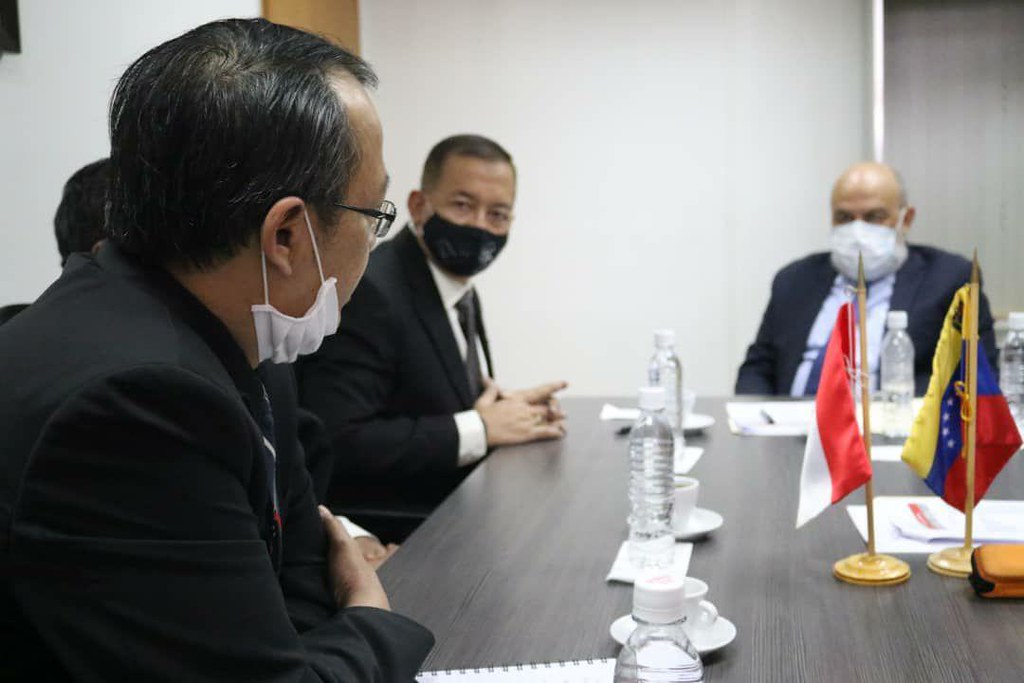 Reunión con el Embajador de Indonesia en Venezuela