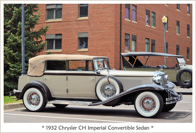 1932 Chrysler CH Imperial Convertible Sedan