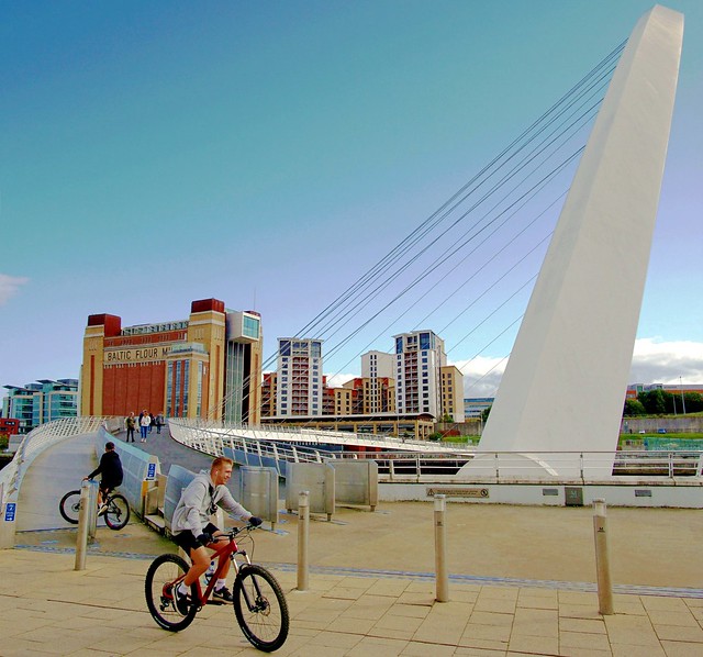 The freedom of two wheels, Newcastle