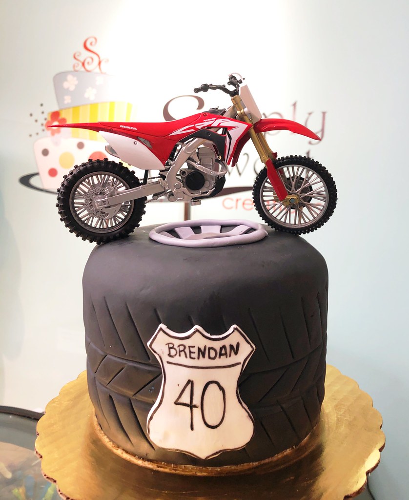 Motorcycle Cake